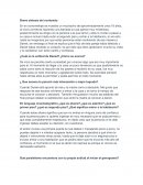 Breve síntesis del contenido