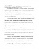 Tipos de investigacion