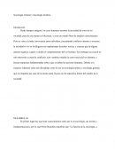 Sociología General y Sociología Jurídica