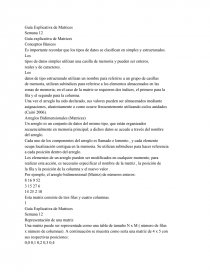 Matrices para Python 3. Página 1