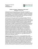 Síntesis de la lectura: “Sombras de la cultura actual”