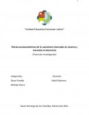 Efectos socioeconómicos de la cuarentena (mercados en ascenso y mercados en descenso)