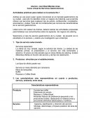 Curso virtual de Servicios Gastronómicos Actividades práctica