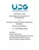 PROYECTO: VSM INGENIERIA EN LOGISITICA Y TRANSPORTE