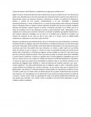 ¿Existe de manera real la libertad o simplemente es algo que se anhela tener?