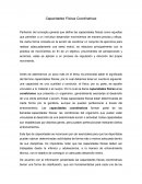 Capacidades Físicas Coordinativas