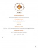 “Tarea 10: Implementación del Business Process Management”