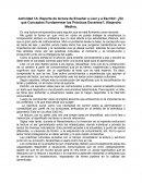 Reporte de lectura de Enseñar a Leer y a Escribir