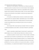 ANTECEDENTES DEL PETRÓLEO EN VENEZUELA