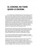 El coronel no tiene quien le escriba