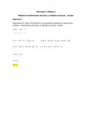 Método de eliminación de Gaus y método de Gauss - Jordan