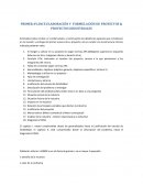 PRIMER AVANCE ELABORACIÓN Y FORMULACIÓN DE PROYECTOS & PROYECTOS INDUSTRIALES