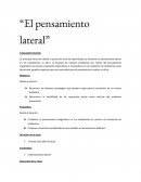 Desarrollando el pensamiento lateral: Estrategias creativas para la resolución de problemas