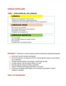 Evolucion de las lenguas