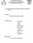 ANALISIS RATIOS FINANCIEROS COMERCIALIZADORA SOLIS S.A