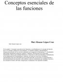 Conceptos esenciales de las funciones