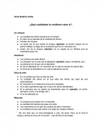 TP Valores. Página 1