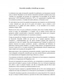 Ensayo Desarrollo sostenible, el desafió que nos espera