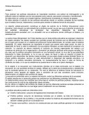 Política Educacional