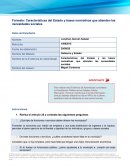 Características del Estado y las bases normativas que atienden las necesidades sociales