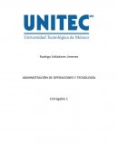 Administración de operaciones y tecnologia