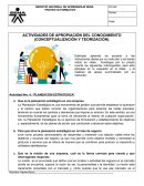 ACTIVIDADES DE APROPIACIÓN DEL CONOCIMIENTO (CONCEPTUALIZACIÓN Y TEORIZACIÓN)