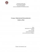 Ensayo: Modulación/Demodulación PWM y PPM