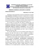 SEMINARIO II: REPENSAR LA EDUCACIÓN Y SU SENTIDO