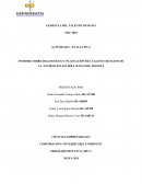 INFORME SOBRE DIAGNOSTICO Y PLANEACIÓN DEL TALENTO HUMANO DE LA ENTIDAD FINANCIERA BANCO DE BOGOTÁ