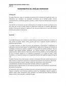 Fundamento del analisis financiero