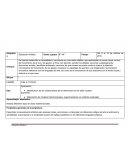 Formato de actividades de quinto de primaria