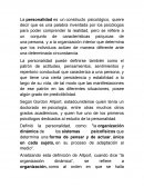LA PERSONALIDAD