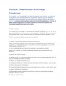 DETERMINACIÓN DE HUMEDAD