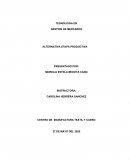 TEGNOLOGIA EN GESTION DE MERCADOS ALTERNATIVA ETAPA PRODUCTIVA