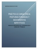RIESGOS DERIVADOS DE LA ORGANIZACIÓN Y CARGA DE TRABAJO