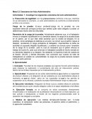 Caracteres del Acto Administrativo