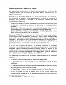 Análisis de Opciones y Selección de Rutas