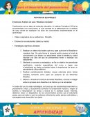 Evidencia: Análisis de caso “Modelos mentales”