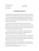 Conocemos la libertad?