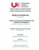 Modelo de negocio para la implementación de una constructora de casas de madera en la parroquia Santa Ana de la ciudad de Cuenca