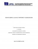 Ensayo sobre el uso territorio y globalizacion