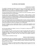 El arte de la no violencia