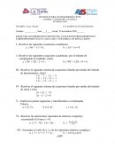 Algebra y geometría analítica