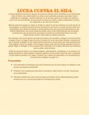 Lucha contra el sida