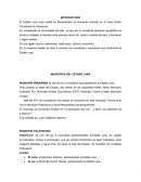 MUNICIPIOS DEL ESTADO LARA