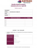 Plantilla Evidencia Integral: Administración en el siglo XXI