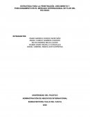 ESTRATEGIA PARA LA PENETRACIÓN, CRECIMIENTO Y POSICIONAMIENTO EN EL MERCADO INTERNACIONAL DE FLOR DEL RIO ANAS