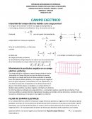 Campo eléctrico de física