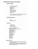 Identificación de grupos funcionales