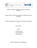 Proyecto: Diseño y construcción de software a la medida para el sector empresarial